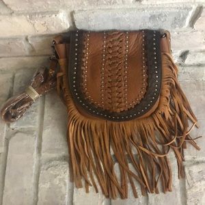 New Montana west leather bag